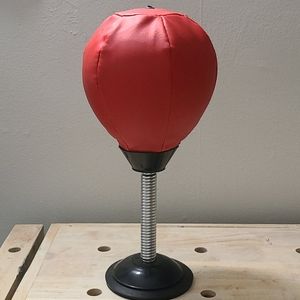 Suction cup punching bag